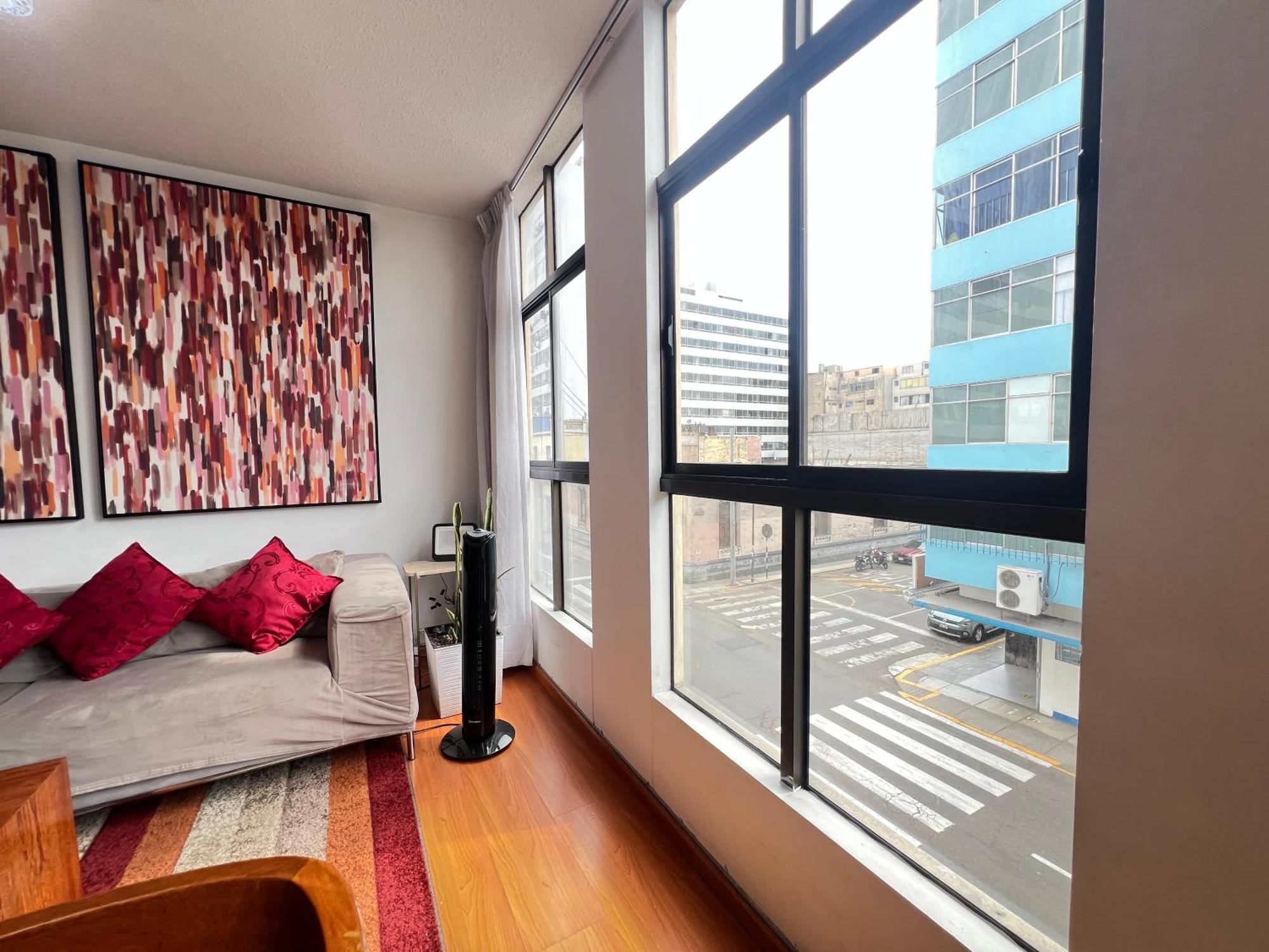 Exclusivo Dpto Moderno En El Corazon De Lima Con Wifi Ultra Rapido Apartamento Exterior foto
